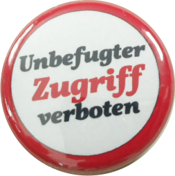 Unbefugter Zugriff button